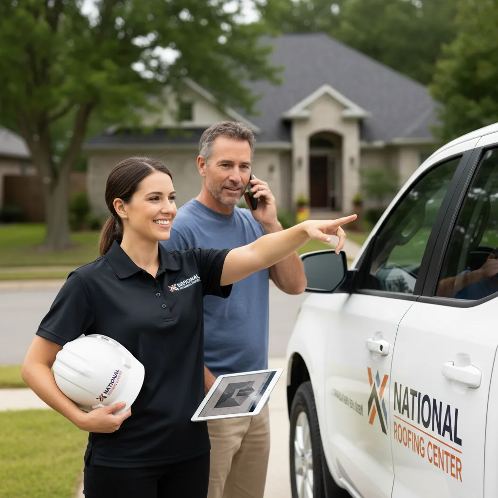 National Roofing Center customer support in Camanche